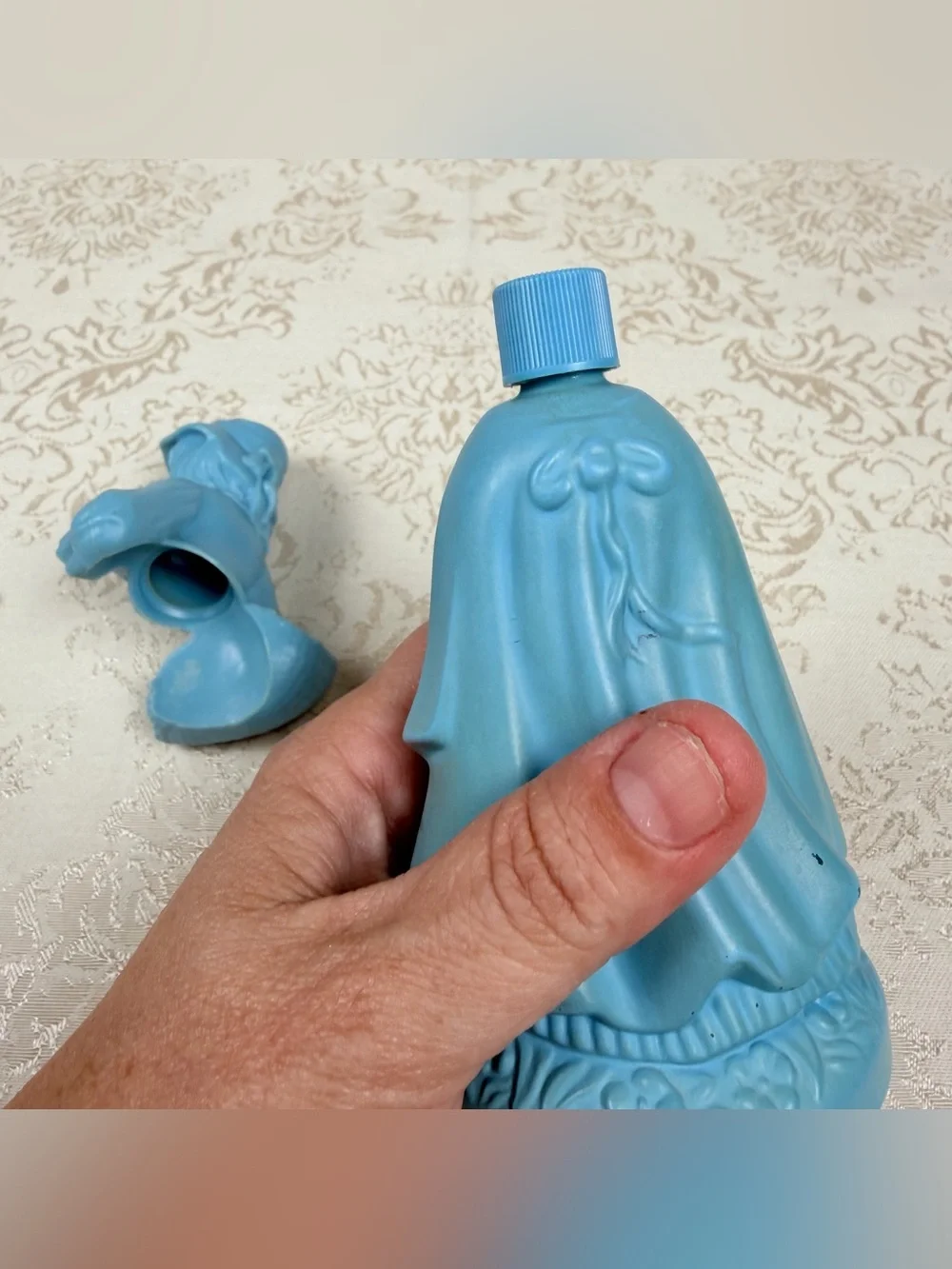 Avon Little Girl Blue Cotillion Cologne Bottle, Empty, Vintage